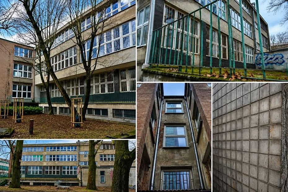 alt='Modernistyczne szko�y przy Emilii Plater pod ochron� konserwatora'