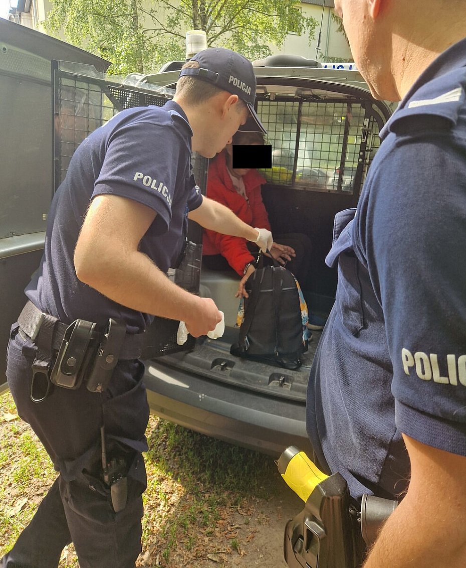 Ukrywa�a si� przed wi�zieniem. Policjanci zatrzymali j� na Bielanach