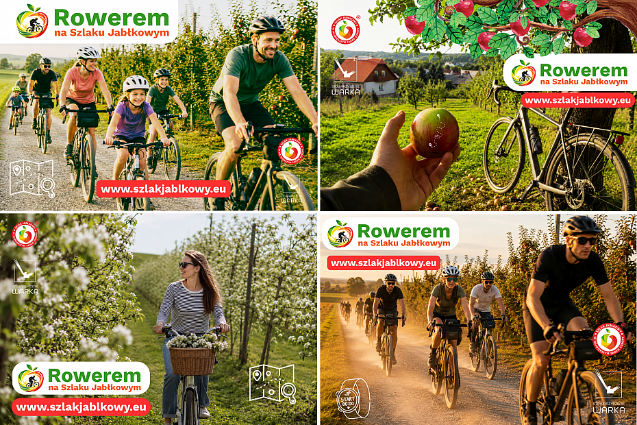alt='Nowa atrakcja pod Warszaw�. Rowerowy Szlak Jab�kowy rusza 20 czerwca'