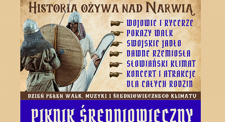 alt='Piknik �redniowieczny w Serocku. Wojowie, rzemie�lnicy i koncert PotOCK'