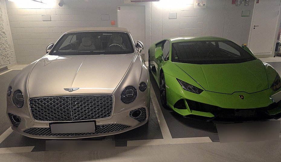 alt='Bentley i dwa Lamborghini odzyskane przez policj�. S� warte blisko 1,7 mln z�'