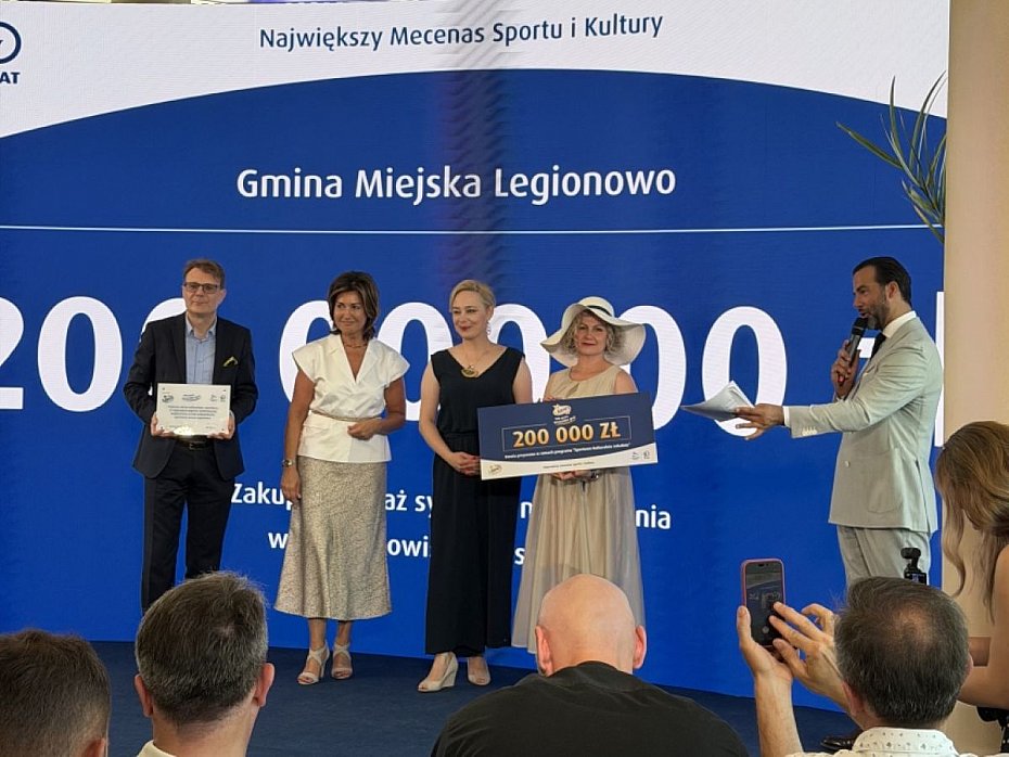 alt='Arena Legionowo zyska nowe nag�o�nienie. Miasto otrzyma�o 200 tys. z�'