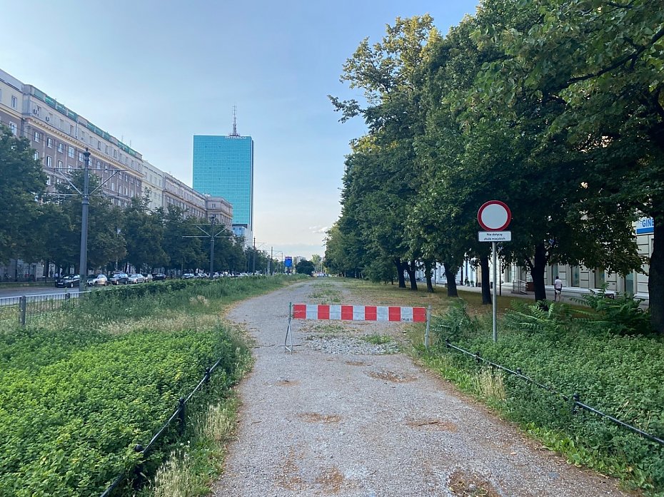 alt='Zamiast drugiej nitki Andersa b�dzie park linearny. Tak zmieni si� ten teren'