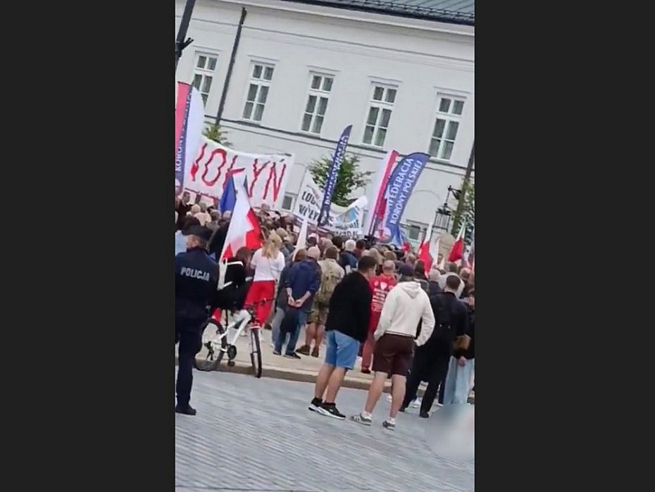 23-latek zatrzymany za wpis i nagranie dotycz�ce Marszu Pami�ci Ofiar Rzezi Wo�y�skiej