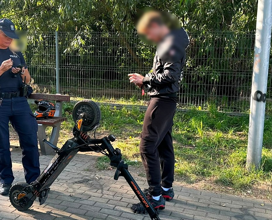 Park Magiczna pod lup� policji. Reakcja na zg�oszenia mieszka�c�w