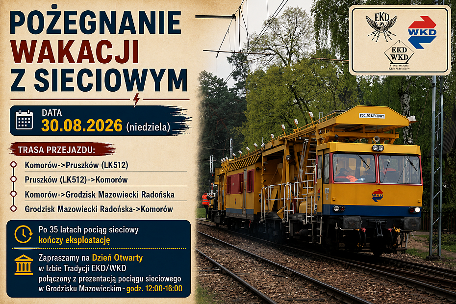 Po�egnanie wakacji z wyj�tkowym poci�giem
