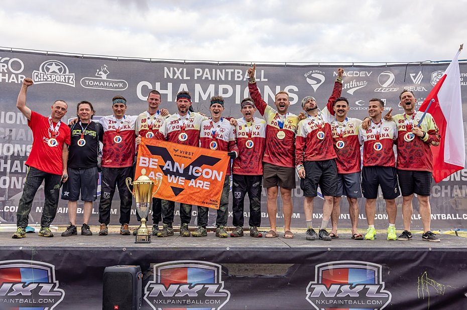 Polska najlepsza w paintballu. W kadrach mieszka�cy Bemowa
