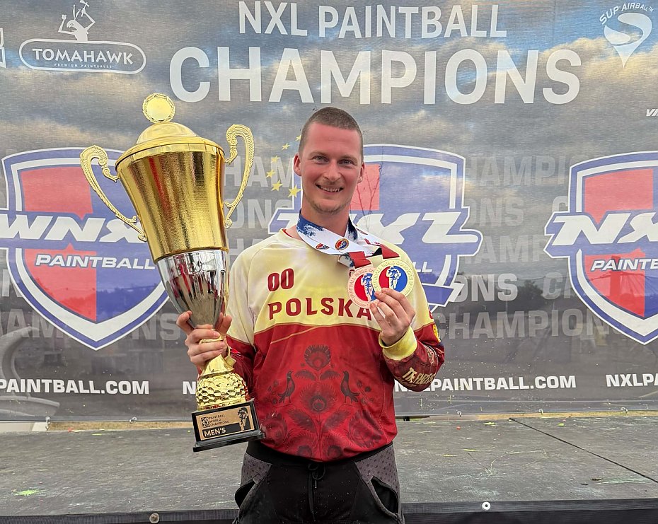 Polska najlepsza w paintballu. W kadrach mieszka�cy Bemowa