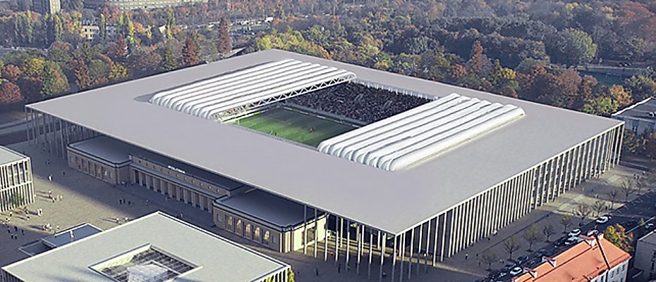 Polonia Warszawa ma plan, jak zbudowa� stadion. Co zrobi miasto?