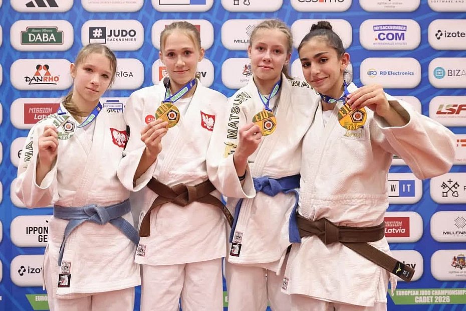 Zawodniczki Klubu Judo Lemur zdoby�y dwa z�ote medale w Rydze