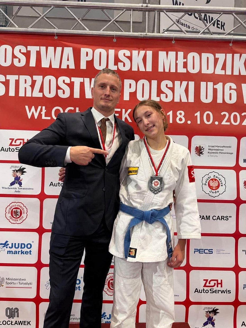 Klub Judo Lemur zdoby� cztery medale mistrzostw Polski U16
