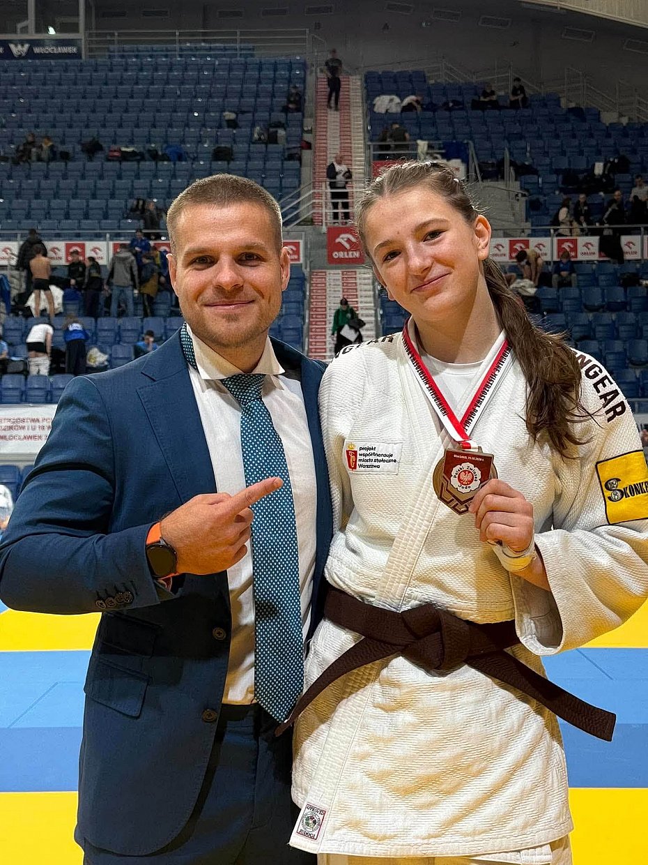 Klub Judo Lemur zdoby� cztery medale mistrzostw Polski U16
