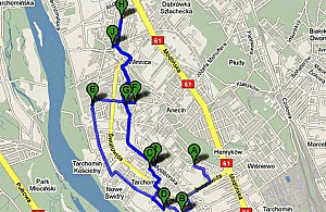 Wyłączenie magistrali w ul. Modlińskiej