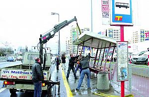 Wiata poszła pod wycinkę