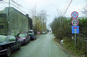 Chodnik dla samochodów