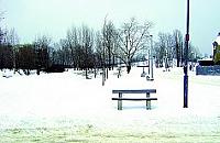 Za�nie�ony park G�rczewska