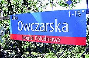 Sosnowiecka w tym, Owczarska w przyszłym roku