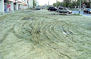 Dziś klepisko, jutro parking i dojazd