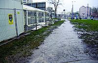 Lodowisko kosztem chodnika