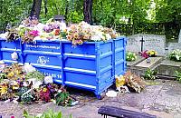 Dobrze, �e nie na grobach