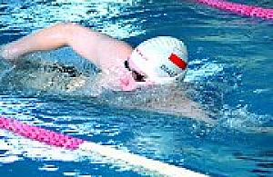 Kacper pływa i wygrywa