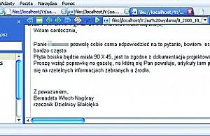 Rzeczniczka burmistrza nadużywa