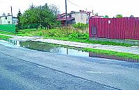 Nowy asfalt, a woda po staremu