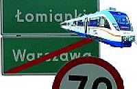 Pociąg na Wólkę i do Łomianek?