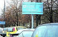Okolice zablokowane, szpitalny parking pusty