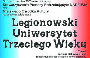 Legionowo: trzeci wiek do dzieła