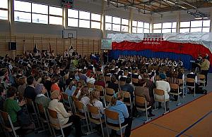 Sztandar dla gimnazjum