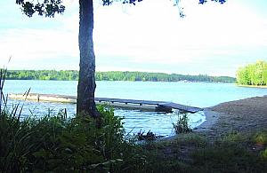 Dzika plaża mniej dzika