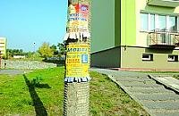 Zn�w o oklejaniu osiedli
