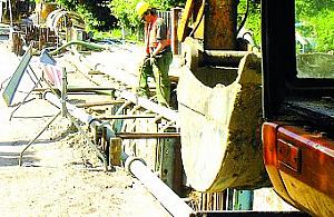 Kanalizacja idzie naprzód