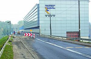 Most w Dębem w remoncie