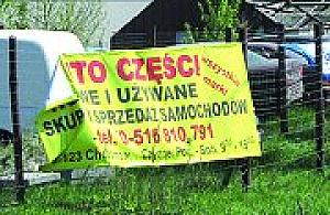 Złomowisko w centrum