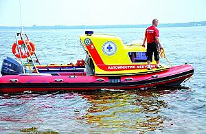 Karetka wodna w Zegrzu