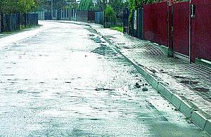 Kanalizacja jak po Grudzie