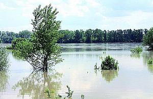 Skończyło się na podtopieniach