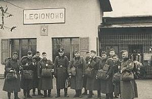 Legionowski dworzec 1941 r.