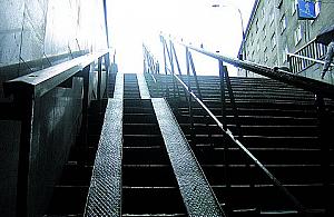 Przejście nie dla wózków