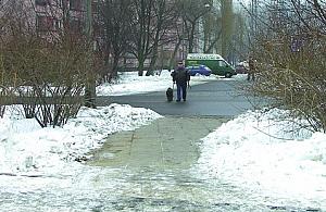 Z parku wprost na ulicę