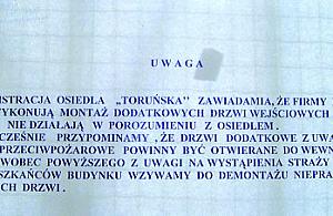 Sposób na drzwi z Goworowskiej