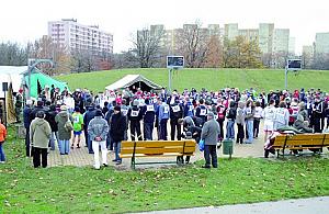 Biegi Niepodległości w Parku Bródnowskim