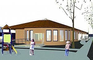 Przedszkole z amfiteatrem