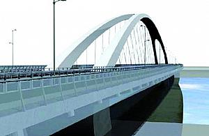 Mostu nie widać, ale...