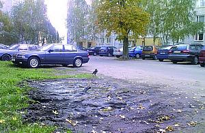 Nowa uliczka bez parkingów