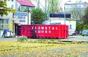Złomowisko nie jest "cool"