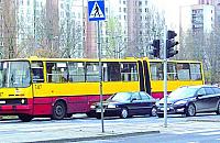 Radzymi�ska zn�w stanie w korkach