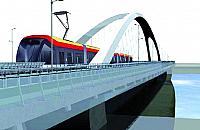 Mostem Krasi�skiego pojad� tramwaje